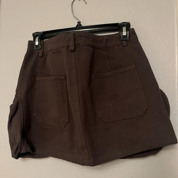 Fashion Nova It's All Mine Cargo Skirt - Charcoal - Picture 3 of 3